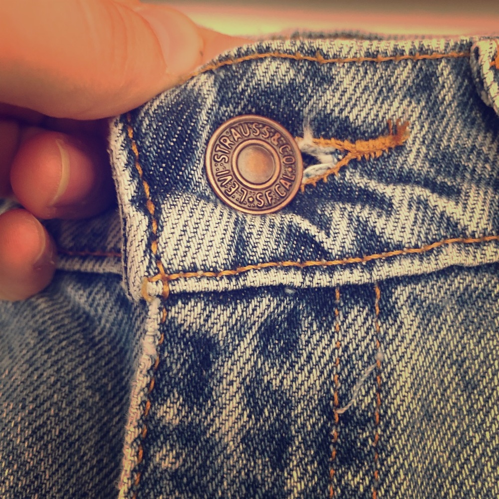 Vintage Levi’s, High waisted Jeans